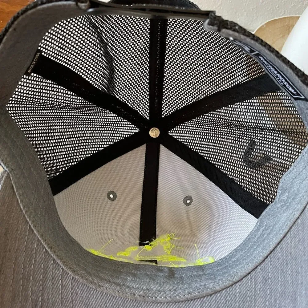 Clearwater River Casino and Lodge Snap Back Mesh Cap EUC